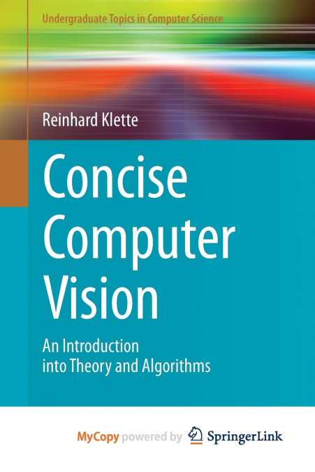 Concise Computer Vision