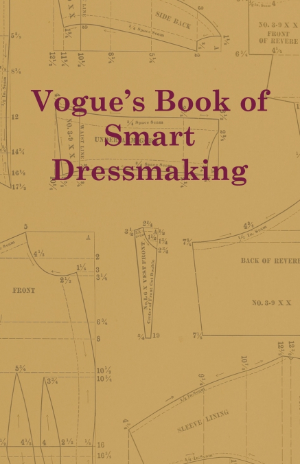 Vogue’s Book of Smart Dressmaking