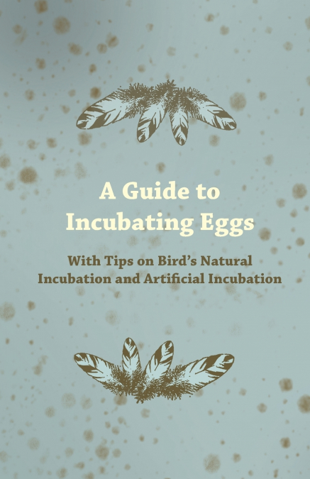 A Guide to Incubating Eggs - With Tips on Bird’s Natural Incubation and Artificial Incubation