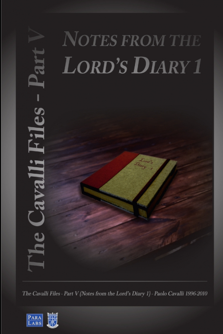 Notes from the Lord’s Diary 1