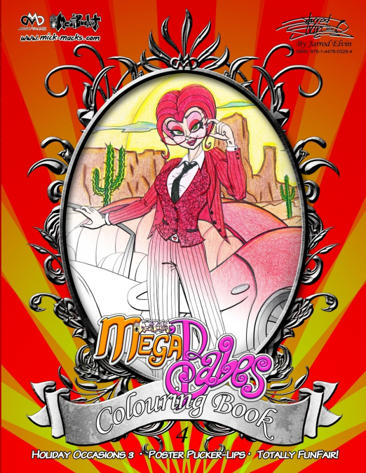 MickMacks’ Meatbucket MegaBabes’ Colouring Book 4