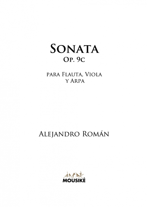 Sonata para flauta, viola y arpa, Op. 9c