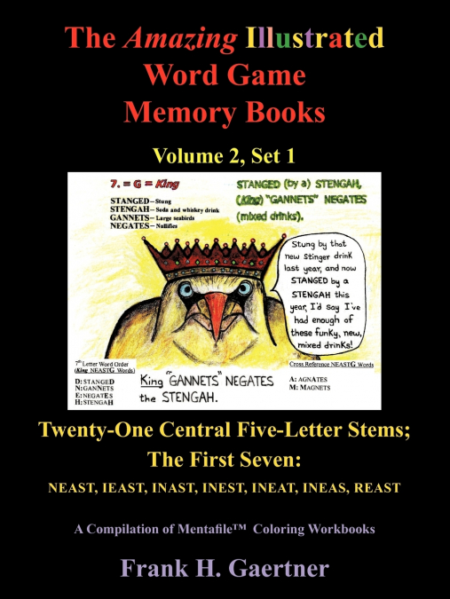 The Amazing Illustrated Word Game Memory Books, Vol. 2, Set 1