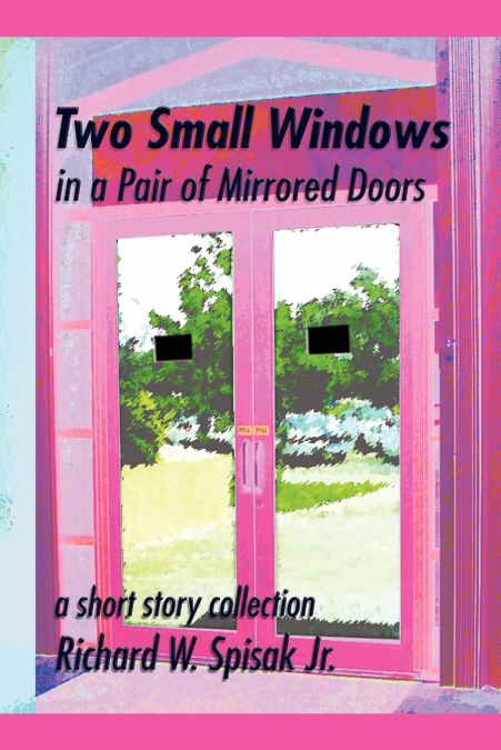 Two Small Windows in a Pair of Mirrored Doors