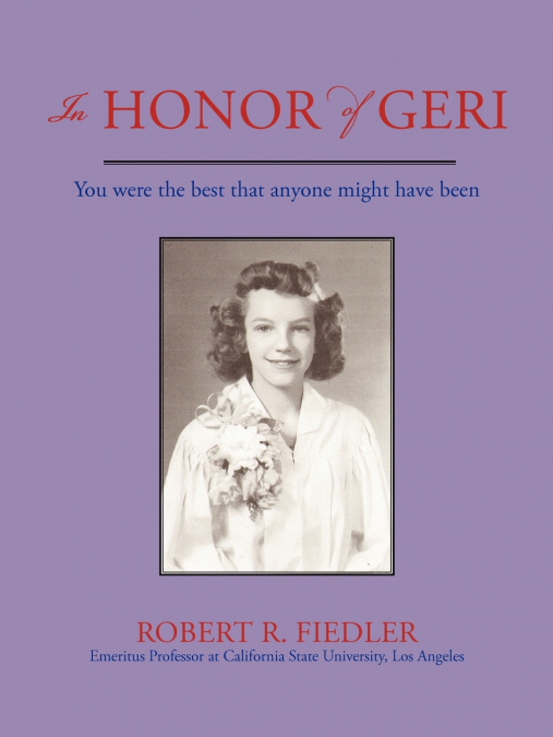 In Honor of Geri