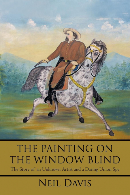 The Painting on the Window Blind,
