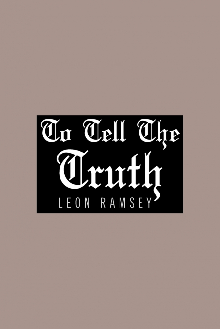 To Tell the Truth
