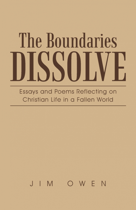 The Boundaries Dissolve