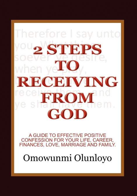 2 Steps to Receiving from God