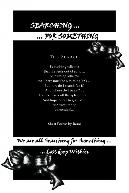 Searching...  ... for Something