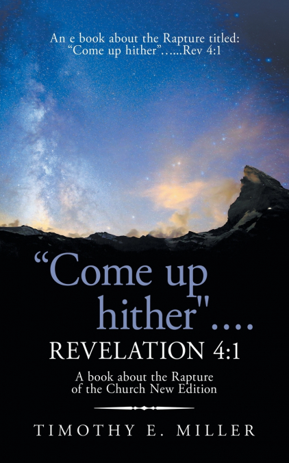 'Come up hither' .... Revelation 4