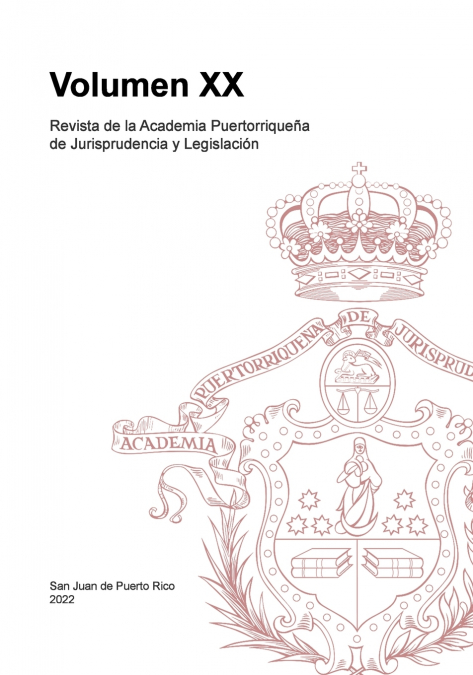 Revista de la Academia Puertorriqueña de Jurisprudencia y Legislación