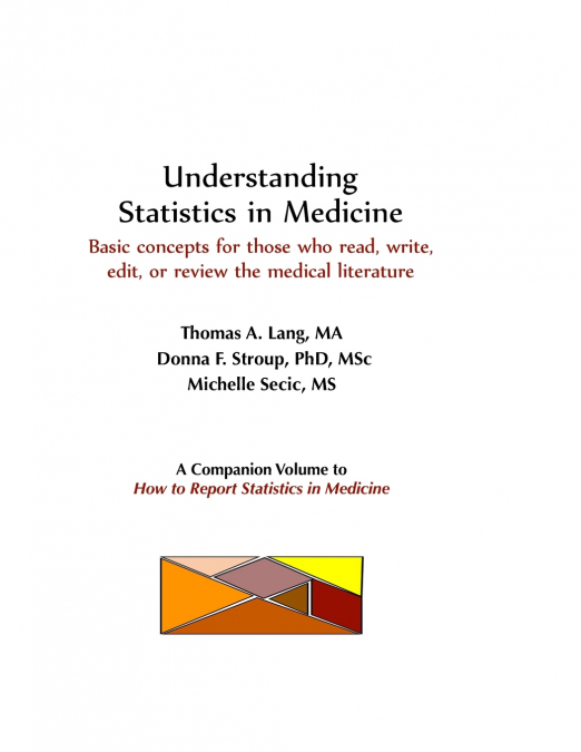 Understanding Statistics in Medicine