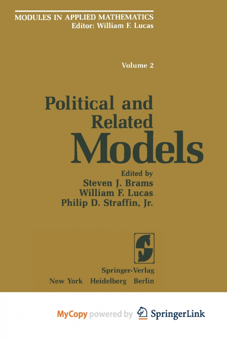Political and Related Models