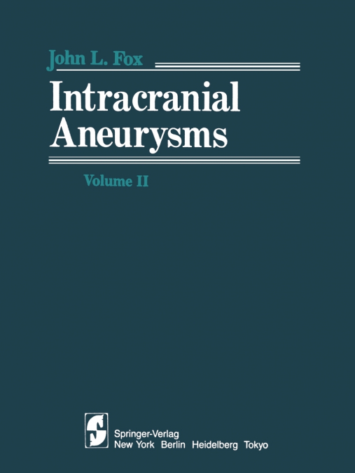 Intracranial Aneurysms