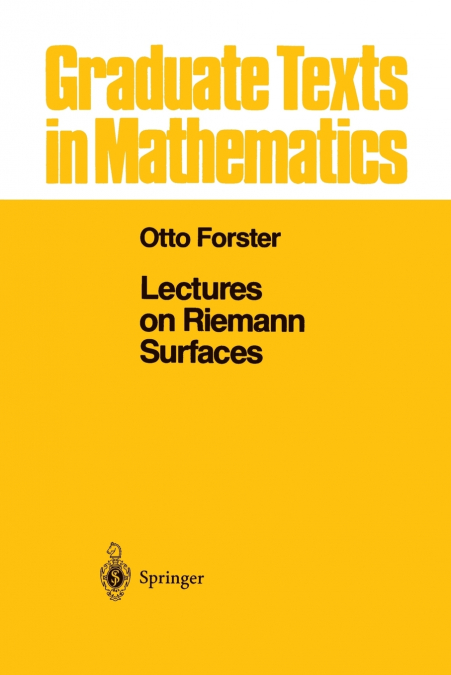 Lectures on Reimann Surfaces