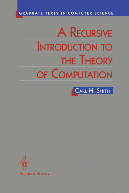 A Recursive Introduction to the Theory of Computation