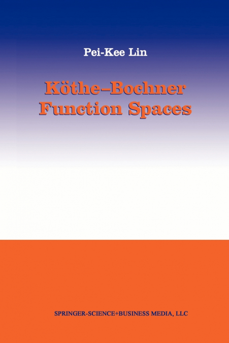Köthe-Bochner Function Spaces