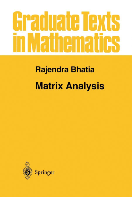Matrix Analysis