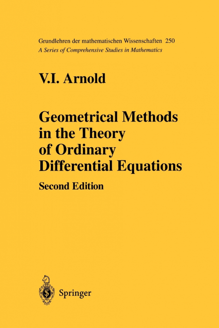 Geometrical Methods in the Theory of Ordinary Differential Equations