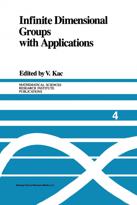 Infinite Dimensional Groups with Applications