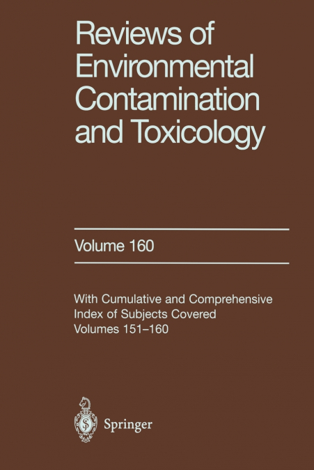 Reviews of Environmental Contamination and Toxicology