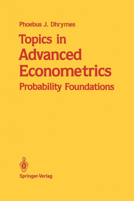 Topics in Advanced Econometrics