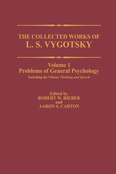The Collected Works of L. S. Vygotsky