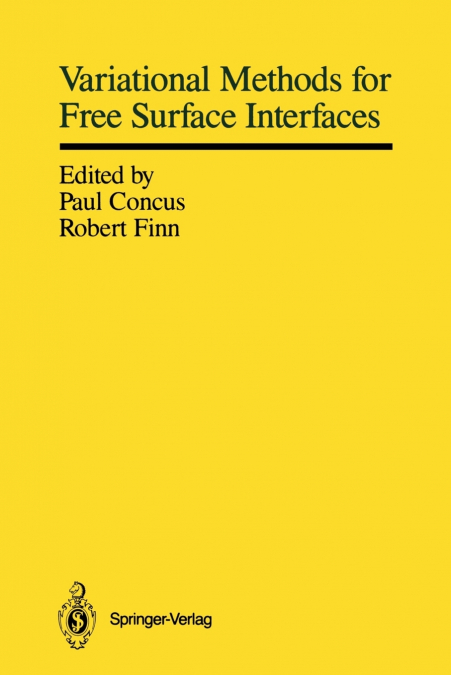 Variational Methods for Free Surface Interfaces