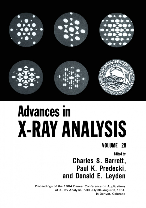Advances in X-Ray Analysis