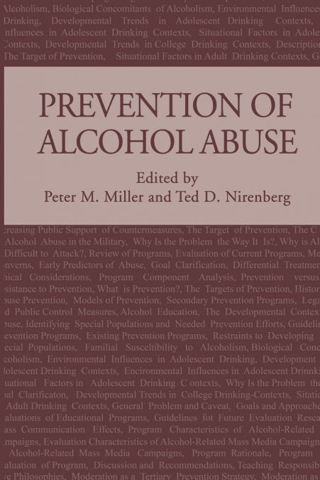 Prevention of Alcohol Abuse