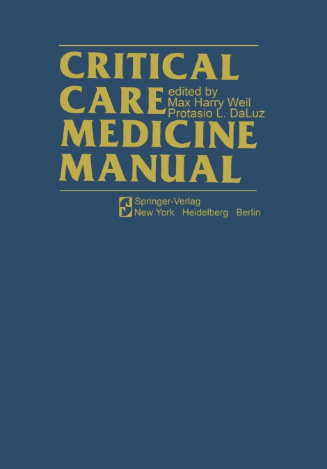 Critical Care Medicine Manual
