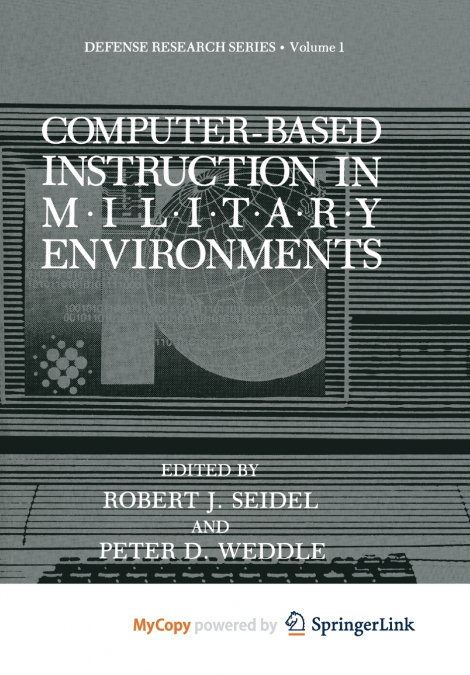 Computer-Based Instruction in Military Environments