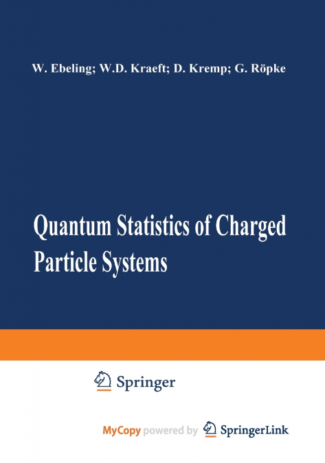 Quantum Statistics of Charged Particle Systems