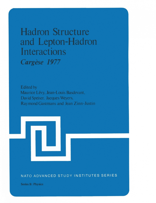 Hadron Structure and Lepton-Hadron Interactions