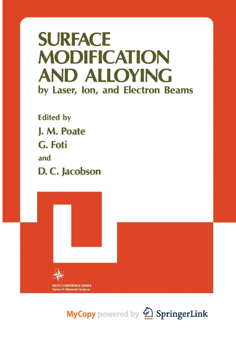 Surface Modification and Alloying