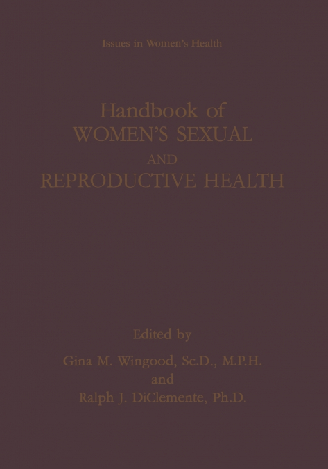 Handbook of Women S Sexual and Reproductive Health
