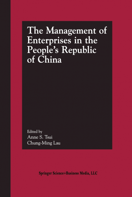 The Management of Enterprises in the People’s Republic of China