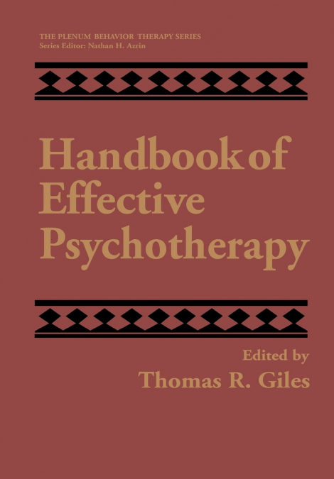 Handbook of Effective Psychotherapy