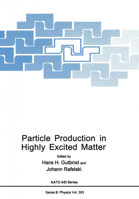 Particle Production in Highly Excited Matter