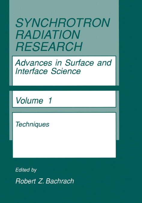 Synchrotron Radiation Research