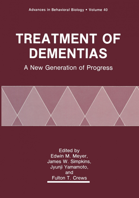 Treatment of Dementias