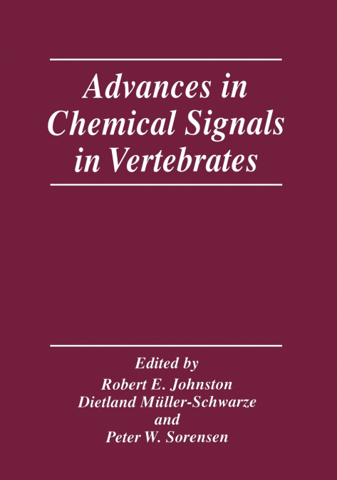 Advances in Chemical Signals in Vertebrates