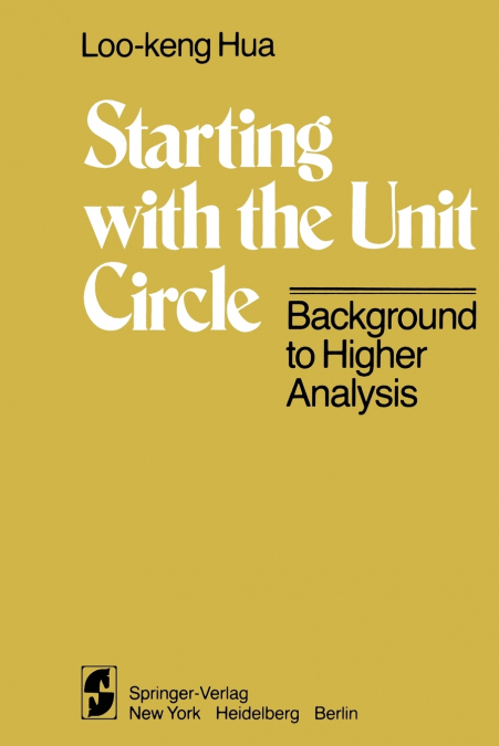 Starting with the Unit Circle