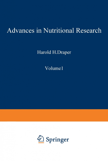 Advances in Nutritional Research