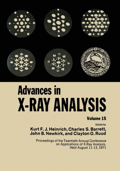 Advances in X-Ray Analysis