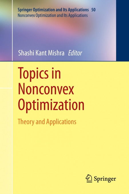 Topics in Nonconvex Optimization