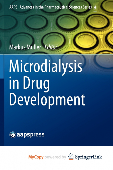 Microdialysis in Drug Development