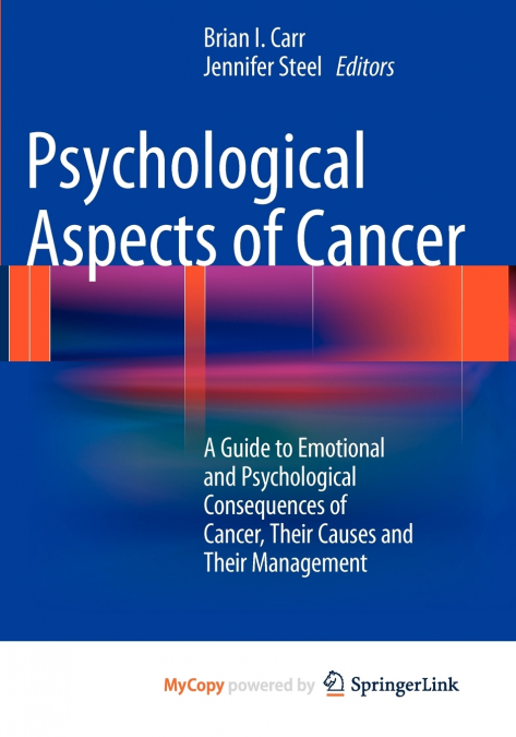 Psychological Aspects of Cancer