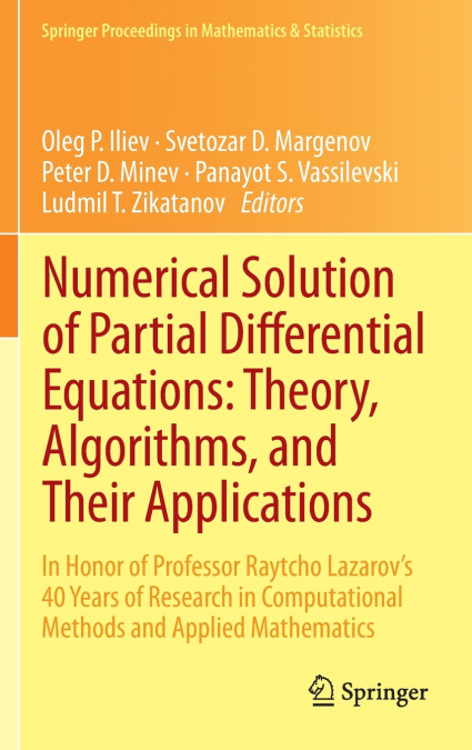 Numerical Solution of Partial Differential Equations